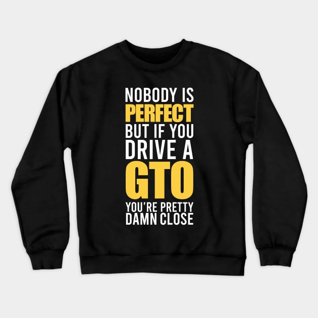 GTO Owners Crewneck Sweatshirt by VrumVrum